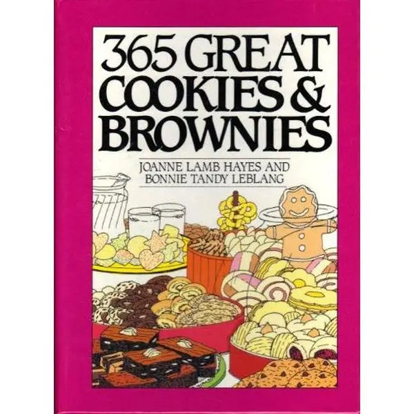 USED Book - 365 Great Cookies and Brownies by Joanne Lamb Hayes (Hardcover) - english