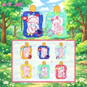 Alien Stage Bunny Series Ice Cream Blind Box – Official Kawaii Acrylic Keychain, Anime Character Collectible