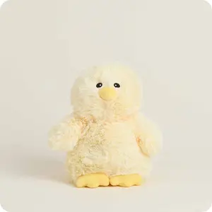 Warmies Chick Warmies Junior - Soft Plush Toy with Real French Lavender Scent - Microwaveable & Weighted for Sensory Comfort - Ideal Gift for All Ages