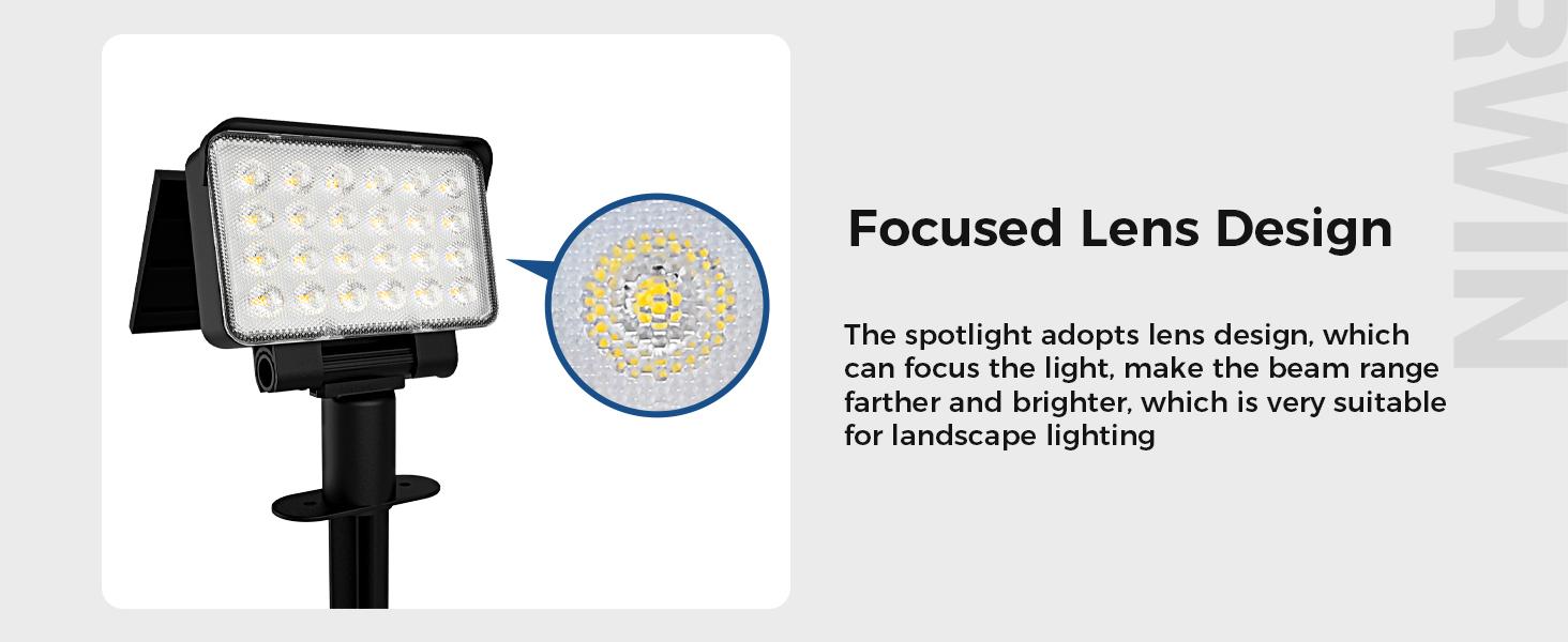 Solar Spot Lights Outdoor Waterproof for Flag, Tree, House, Garden, Yard, Landscape Spotlights for Accent Uplighting Halloween Christmas Decorations solarlights of