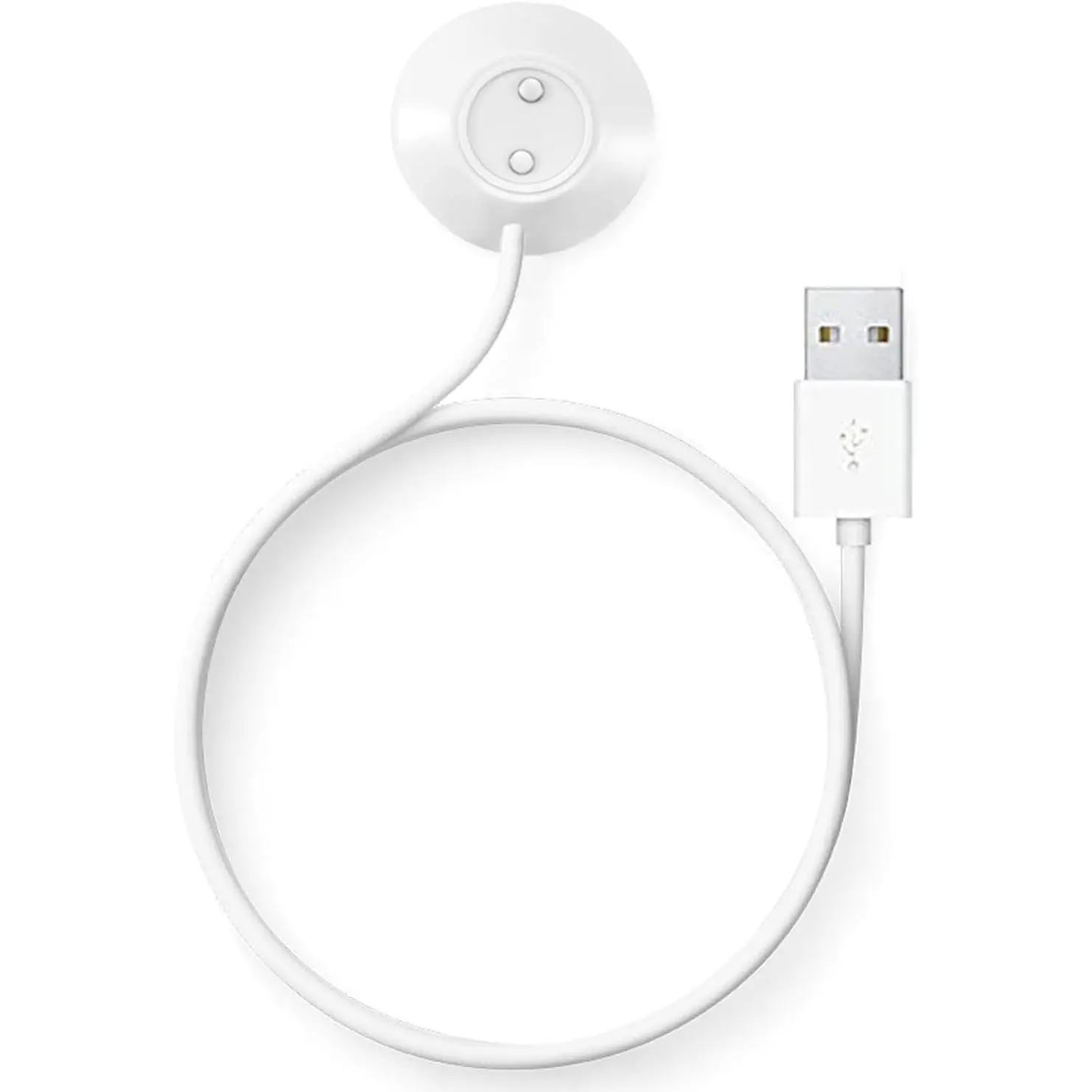 Durable Magnetic Compatible Charging Cable Replacement for Rose Only - USB Fast Charging Cable, Standing Docking Charging Station with Plug, Socket, Electronic Protection (White, 1PACK), Charging Station Chargers, Docking Station Chargers