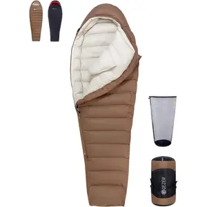 0 Degree Sleeping Bag for Adults - 660 Fill Power Down Bag for Cold Weather -20F / -8F / 0F / 10F Large Lightweight