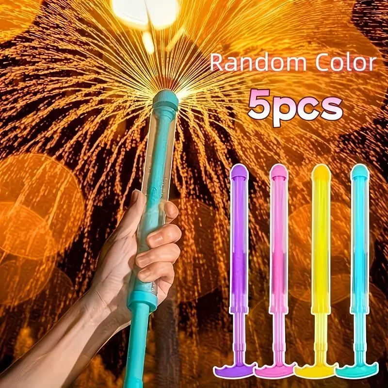 5pcs Firework Water Sprayer Set, 2026 New Firework Water Splash, Romantic Photography Prop, High-Pressure Fountain, Outdoor Party Games, Gatherings, Events