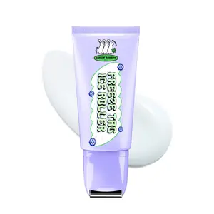CHASIN' RABBITS Freeze Tag Ice Roller 1.69 fl.oz, Cold Face Roller, Pore Tightening, Skin Firming, Derma Roller, Stainless Steel Gua Sha Gel Serum, Hyaluronic Acid, Corn Mint Extract, Korean Skincare