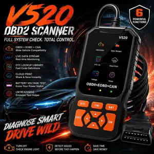 Professional Car Obd2 Scanner Tool, Enhanced Auto Code Reading and Clearing, 35901 Dtc Cloud Data Printer, Full Obdii/eobd Diagnosis for Post-1996 Models