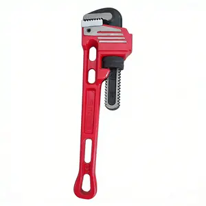 Industrial European Pipe Wrench, Adjustable Metal Structure, High Torque Mechanic Tool, Suitable for Plumbing, Home Repair, Car Repair