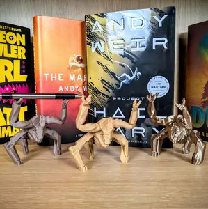 Rocky the Alien Bookshelf Decor, Project Hail Mary Desk Buddy Statue, Pen Holder, Sci Fi Alien Figure, Rocky Figurine