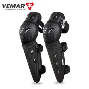 Men Women Long Motorcycle Knee Pads Protection Durable Moto Gear Accessories Motorbike Kneepads for Moto Off-Road Racing