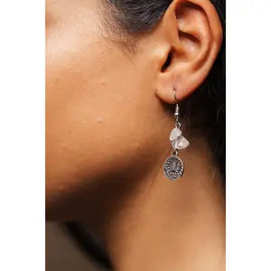 Handmade Palestinian Earrings – Map & Coin Designs
