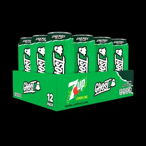Ghost Energy Ready To Drink 12pk - 200 mg Caffeine 100 mg Neurofactor 100% B Vitamins Low Calorie Zero Artificial Colors Vegan Gluten-Free