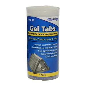 Nu-Calgon 4185-05 Gel Tabs Up to 5 Ton, 6 Tabs