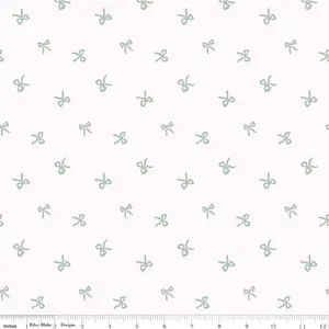 Riley Blake | Sweet Cotton Tales | Twirls and Ties | Cream