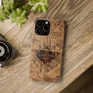 Harryy Potterr Marauders Map Design Phone Case İPhone 17 16 15 14 13 12 11