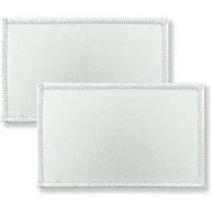 Sublimation Rectangle Patch (White Border)