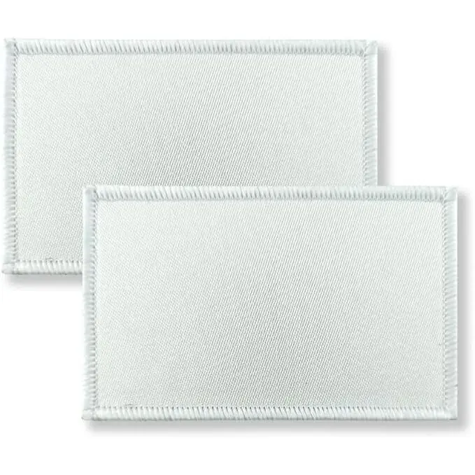 Sublimation Rectangle Patch (White Border)