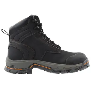 Timberland PRO Mens Stockdale 6 Inch Electrical Alloy Toe  Work/Duty - Black