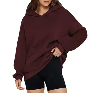 Fashion Queen Women's Super Large Hoodie Wool Sweatshirt 2025 Autumn/Winter Fashion Pullover Winter Medium Comfortable FabricRAIMENTRY