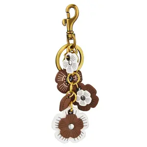 Flower String Bag Charm Keychain Crossbody Armpit Bag Extended Flower Chain Floral Pattern Keychain