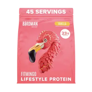 Fitmingo Plant Based Protein Powder - Vanilla Flavor - 3.3lbs