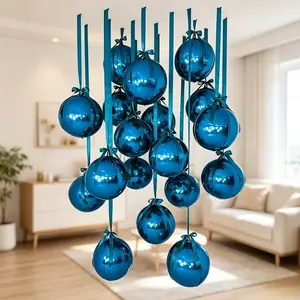 10pcs 4D Round Aluminum Foil Balloons, 10/18/22/32 Inch, Pearl, Blue, Silver Color, Rose Color, Party Decorations