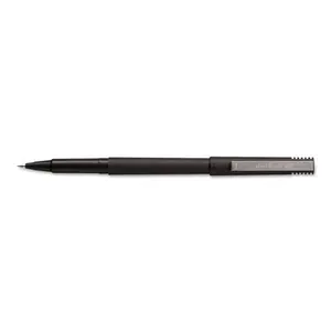 Uni-Ball UBC 0.5 mm Micro Black Ink & Matte Barrel Stick Roller Ball Pen - Pack of 36