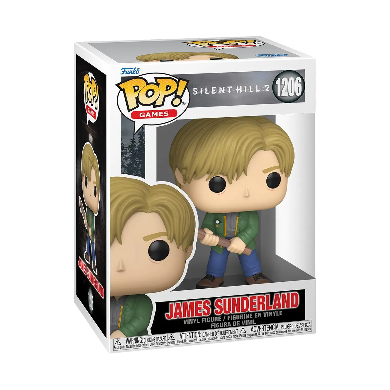Funko Pop! Silent Hill 2 James Sunderland With Protector