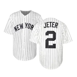 Men's Baseball Jersey #2 Slight Stretch Knit Fabric Loose Fit with Buttons for Baseball Lovers Sports Clothing Athletic Tops