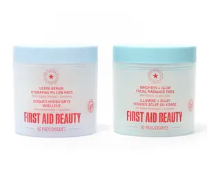 First Aid Beauty 60ct Facial Radiance + Pillow Pads Set