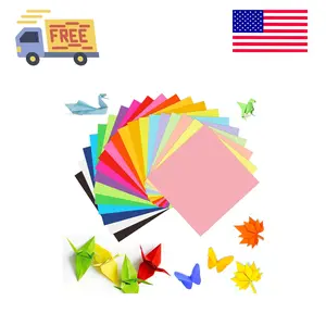 300 Sheets 6"" Square Origami Paper, 20 Colors Origami Paper 6x6, Double Sided Color Origami Papers