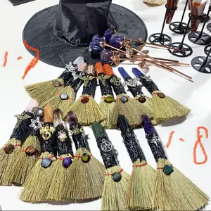 crystal withces broom mix materials
