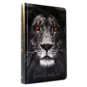 Biblia Reina Valera 1960 letra grande. Tapa dura, León de Judá, tamaño manual/ Spanish Bible RVR 1960. Handy Size, Large Print, Hardcover, Lion of Judah (Spanish Edition) Hardcover