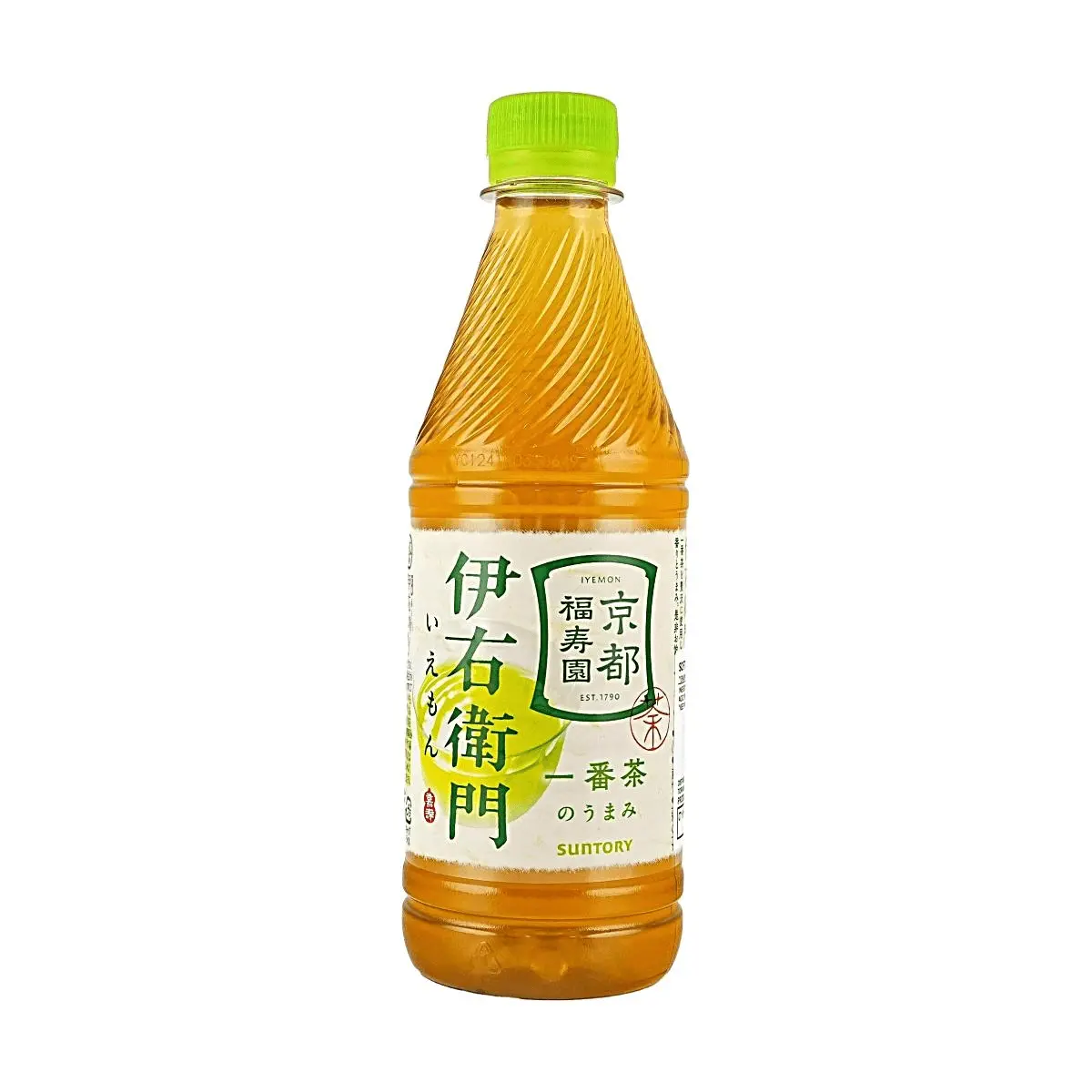 Suntory Iyemon Green Tea 435ml - Zero Sugar, Zero Fat, Zero Calorie Japanese Matcha Drink
