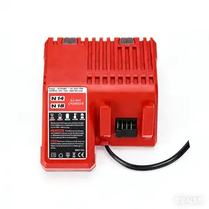 Lithium-ion Battery Charger Multi Voltage Charger Replacement for Milwaukee M18 14.4V-18V 48-11-1850 48-11-1840 48-11-1815 48-11-1828 milwaukee m18 milwaukee m18 Milwaukee