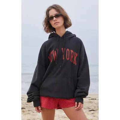 Red and Black New York Hoodie Brandy TikTok Shop