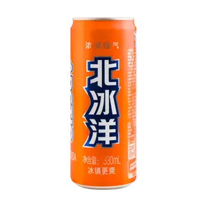 ARCTIC OCEAN Mandarin Soda 330ml Canned Drink Authentic Beijing Flavor