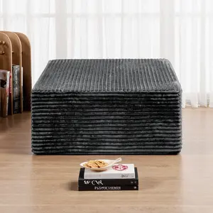 Modern Armless Multi-Purpose Footstools & Ottomans - Indoor Living Room Home Furniture Stools & Benches