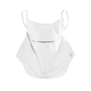 Vermilion UV Layered Mask | White