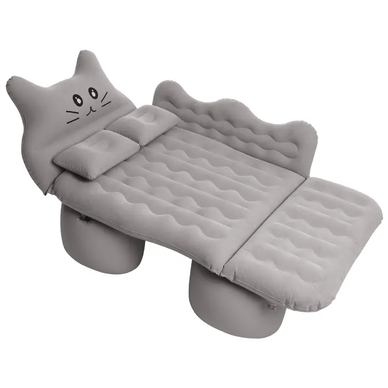 Portable Inflatable Car Bed Soft PVC RV Mattress, Compact Design for Easy Storage, Ideal for Camping & Travel Use, Suv Backseat Airbed