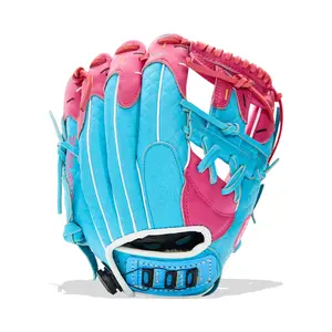 Youth Ball Glove - Ice Cream (Cotton Candy Blue and Pink)