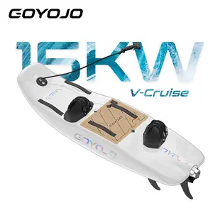 【SummerVibes】GOYOJO Pro Electric Surfboard Pink 15kW Motor 75Ah Battery 45km/h High Speed Jetboard for Casual & Competitive Surfing