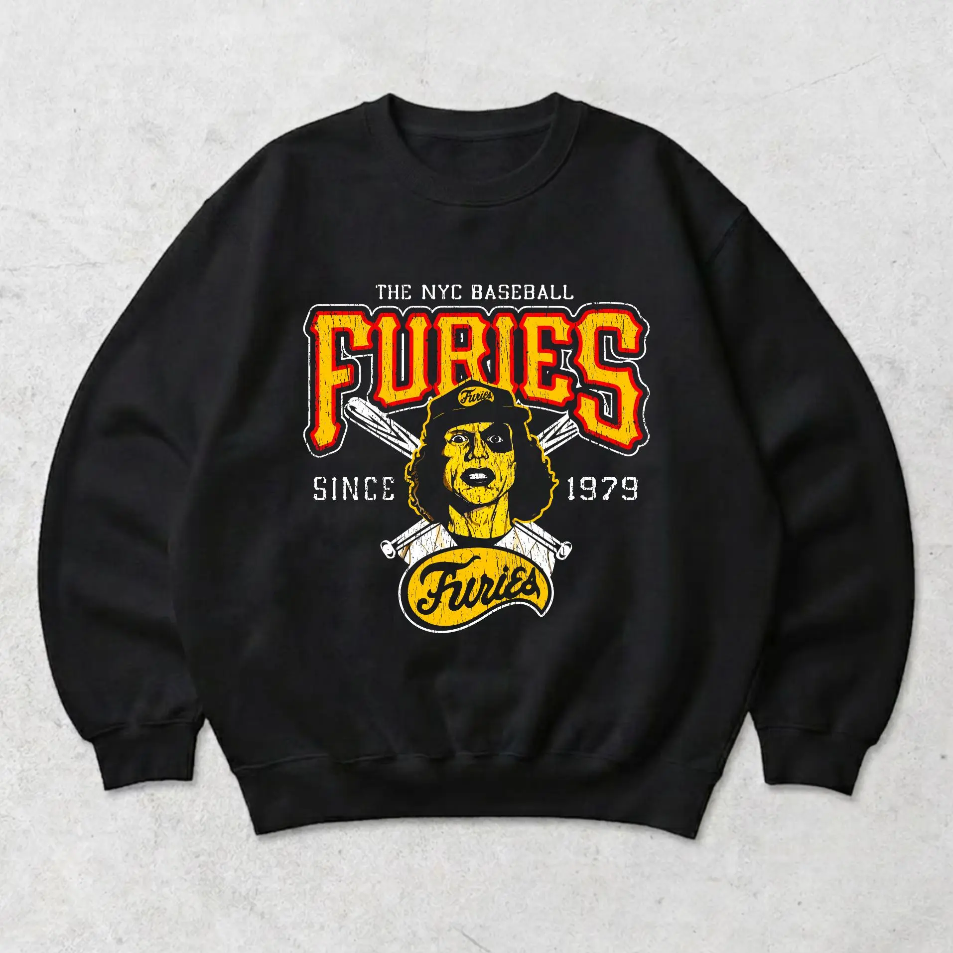 The NYC Baseball Furies Since 1979 T-Shirt & Sweatshirt, The Warriors Vintage Graphic Tee, Retro Cult Movie Crewneck Pullover, Unisex Fan Gift