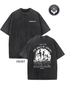 Men'S Heavyweight Vintage Washed T-Shirt - Oversized Retro Streetwear Tee with Beige & Purple/Black/Orange/White/Gray/Blue/Pink/Black Graphic Back Priy2k,Vintage,Streetwear Christmas Thanksgiving Cyber Monday