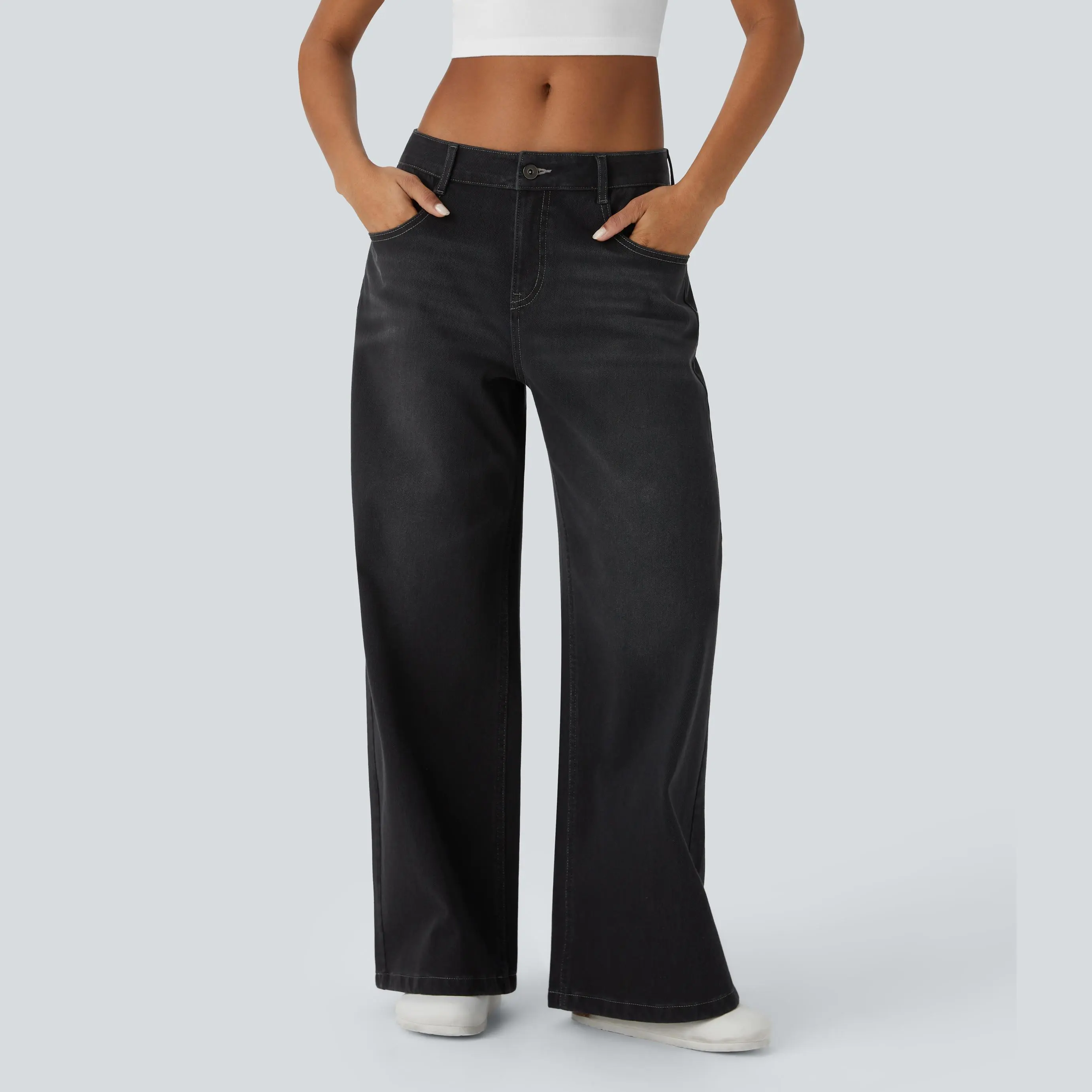 Deep Ink Black Denim