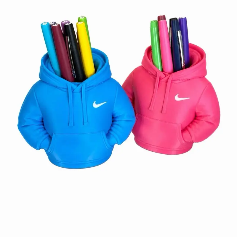 3D Printed Hoodie Pen Holder, Cute Desk Organizer for Pens and Pencils