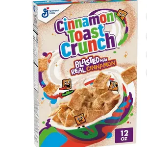 Cinnamon Toast Crunch Breakfast Cereal, Crispy 12 oz