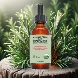 Rosemary Hair & Skin Essential Oil – Promotes Hair Growth, Strengthens & Hydrates Hair and Scalp, Daily Self-Care, 30ml, Holiday & Christmas Gift Ready