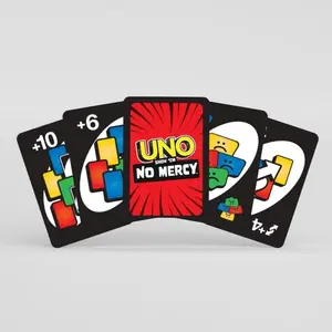 UNO No Mercy 210-Card Party Game – Extreme Rules Edition for Family and Friends