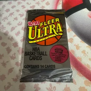 1992-1993 Fleer Ultra Basketball Card Series One Unopened Pack - Sports Trading Cards