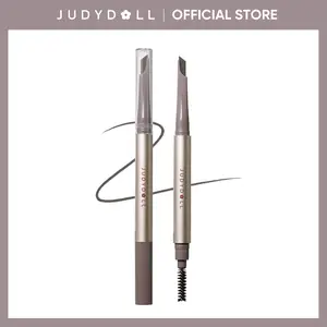 JUDYDOLL Precision Auto Brow Pencil, Brow Pen, Makeup, Waterproof, Ultra-Fine Mechanical Pencil, Eyebrow Retractable Definer Pencil, Smudge Proof, Dual-Sided Brow Brush, Friendly for Beginners, Spring Gift, Refresh Look