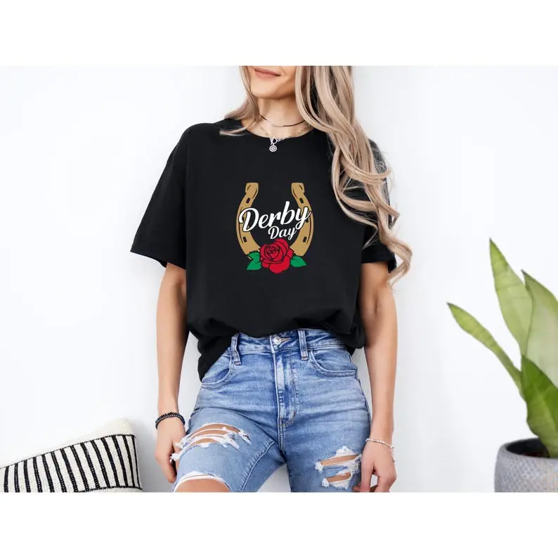 Kentucky Derby Shirt, Talk Derby To Me Tee, 2025 Derby Shirt, Horse Racing Outfits
